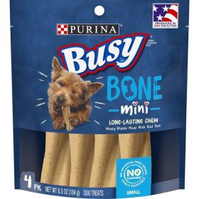 Purina Busy Bone Real Meat Dog Treats Mini