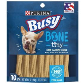 Purina Busy Bone Real Meat Dog Treats Tiny