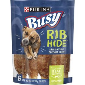 Purina Busy RibHide Chew Treats for Dogs Original