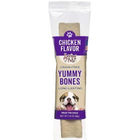 Loving Pets Grain Free Yummy Bones Chicken Flavor Filled Chew