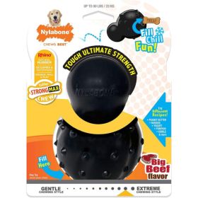 Nylabone Strong MAX Stuffable Chew Cone Toy Beef Flavor