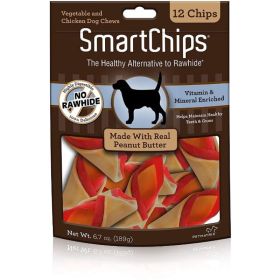 SmartBones SmartChips Peanut Flavored Dog Chews