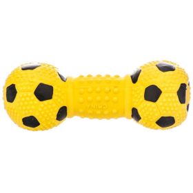 Rascals Latex Soccer Ball Dumbbell Dog Toy