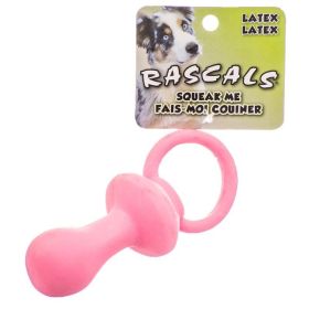 Rascals Latex Pacifier Dog Toy