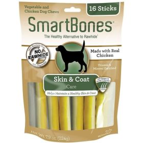 SmartBones Skin & Coat Care Treat Sticks for Dogs
