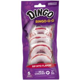 Dingo Ringo Meat & Rawhide Chews (No China Sourced Ingredients)
