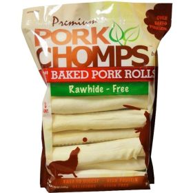 Pork Chomps Baked Pork Rolls Dog Treats