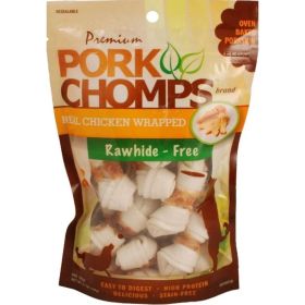 Pork Chomps Real Chicken Wrapped Knotz