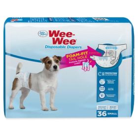 Four Paws Wee Wee Disposable Diapers Small