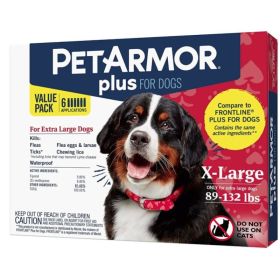 PetArmor Plus Flea and Tick Treatment for X