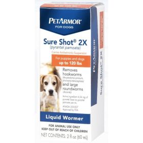 PetArmor Sure Shot 2X Liquid De