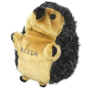 Petmate Booda Zoobilee Plush Hedgehog Dog Toy