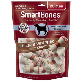 SmartBones Vegetable and Chicken Wrapped Rawhide Free Dog Bone