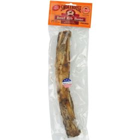 Smokehouse Beef Rib Bone Natural 12" Long Dog Treat