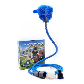 Silicone Massage Dog Shower Sprayer with Hose Attachment