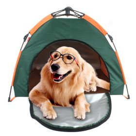 Automatic Folding Dog Tent House, Outdoor Pet Dog Foldable Tent, Waterproof Portable Soft Dog House Cat House Kennel Tent