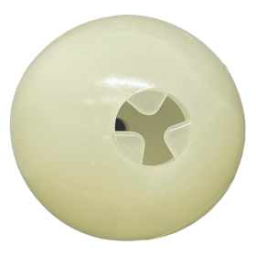 Glow-in-the-Dark Nylon Chew Ball for Power Chewers, Durable