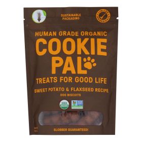 Cookie Pal Sweet Potato and Flaxseed Organic Dog Biscuits - 10