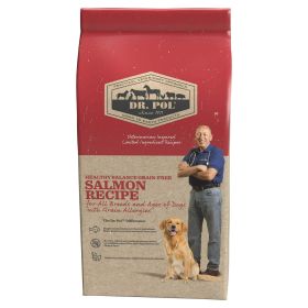 Dr. Pol Healthy Balance Limited Ingredient Grain-Free Salmon Recipe Adult Dry Dog Food for All Breeds, Ages and Sizes of Dogs, 4 lb. Bag