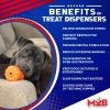 Jack-O'-Lantern Nylon Dog Chew Toy for Large Aggressive