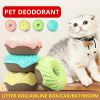Solid Gel Pet Deodorizer for Dogs Long-Lasting Odor Neutralizer