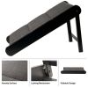 Foldable Wooden Dog Pet Ramp for Bed, Couch, or Vehicle (Black/Gray)