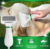 2-in-1 Dog Pet Hair Dryer with Slicker Brush Grooming Comb