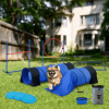 VEVOR 7-Piece Dog Agility Training Set with Tunnels