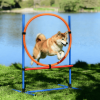 VEVOR 4-Piece Dog Agility Training Set with Hurdles