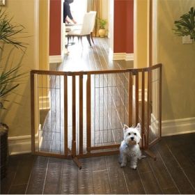 Richell Freestanding Gate with Walk-Through Door