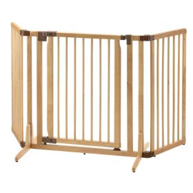 Richell Wooden Premium Plus Pet Gate - Medium