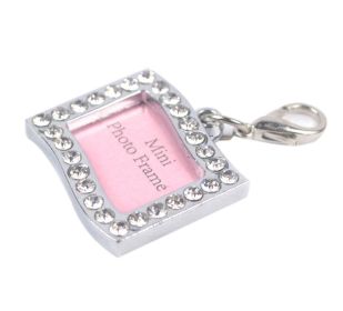 Rhinestone Stainless Steel Pet ID Tags - 3-Pack