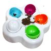 ALL4U Dog Puzzle Treat Dispenser with 5 Compartments