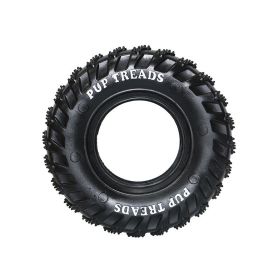 ALL4U Rubber Tire Chew Toy & Treat Dispenser