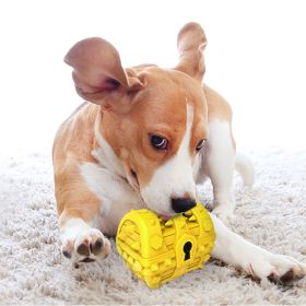 ALL4U Treasure Chest Squeaky Dog Toothbrush Chew Toy