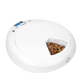 ALL4U 6-Meal Automatic Pet Feeder with Voice Recorder