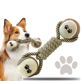 ALL4U Braided Cotton Rope Dog Toy for Aggressive Chewers