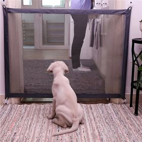Portable Mesh Pet Safety Gate Dog Barrier for Doorways