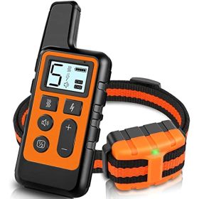 Waterproof Remote Dog Training Collar - 1640 Ft, 2 Dogs