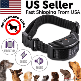 Automatic Anti-Bark Collar with 7 Sensitivity Levels