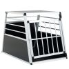 Aluminum Pet Travel Crate 35 x 25 x 27 Inch for Car