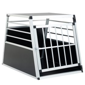 Aluminum Pet Travel Crate 35 x 25 x 27 Inch for Car