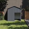 Steel Dog House with Locking Door - 46 x 40 x 48 Inch