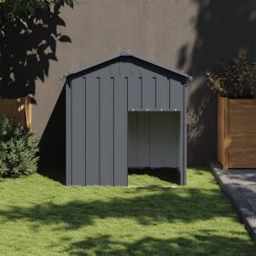 Steel Dog House with Locking Door - 46 x 40 x 48 Inch