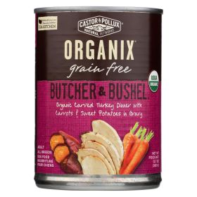 Castor & Pollux Organix Turkey Dinner Wet Dog Food Case