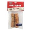 Castor & Pollux USA Rawhide Curls with Chicken, 4-5 Inch