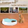 Automatic Pet Feeder 5-Meal Dry & Wet Food Dispenser