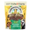 Newman's Own Organic Beef Jerky Dog Treats - Case of 6