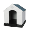 Weatherproof Plastic Dog Kennel for Medium & Large Dogs