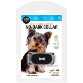 Goldman's Humane No-Bark Dog Collar - Small, Shock-Free